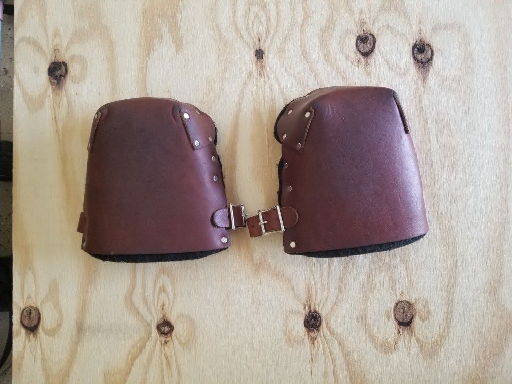 Kneepads -CLC Brown Leather Craft NEW (USA Made)