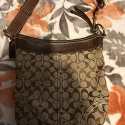 Brown vintage coach 
