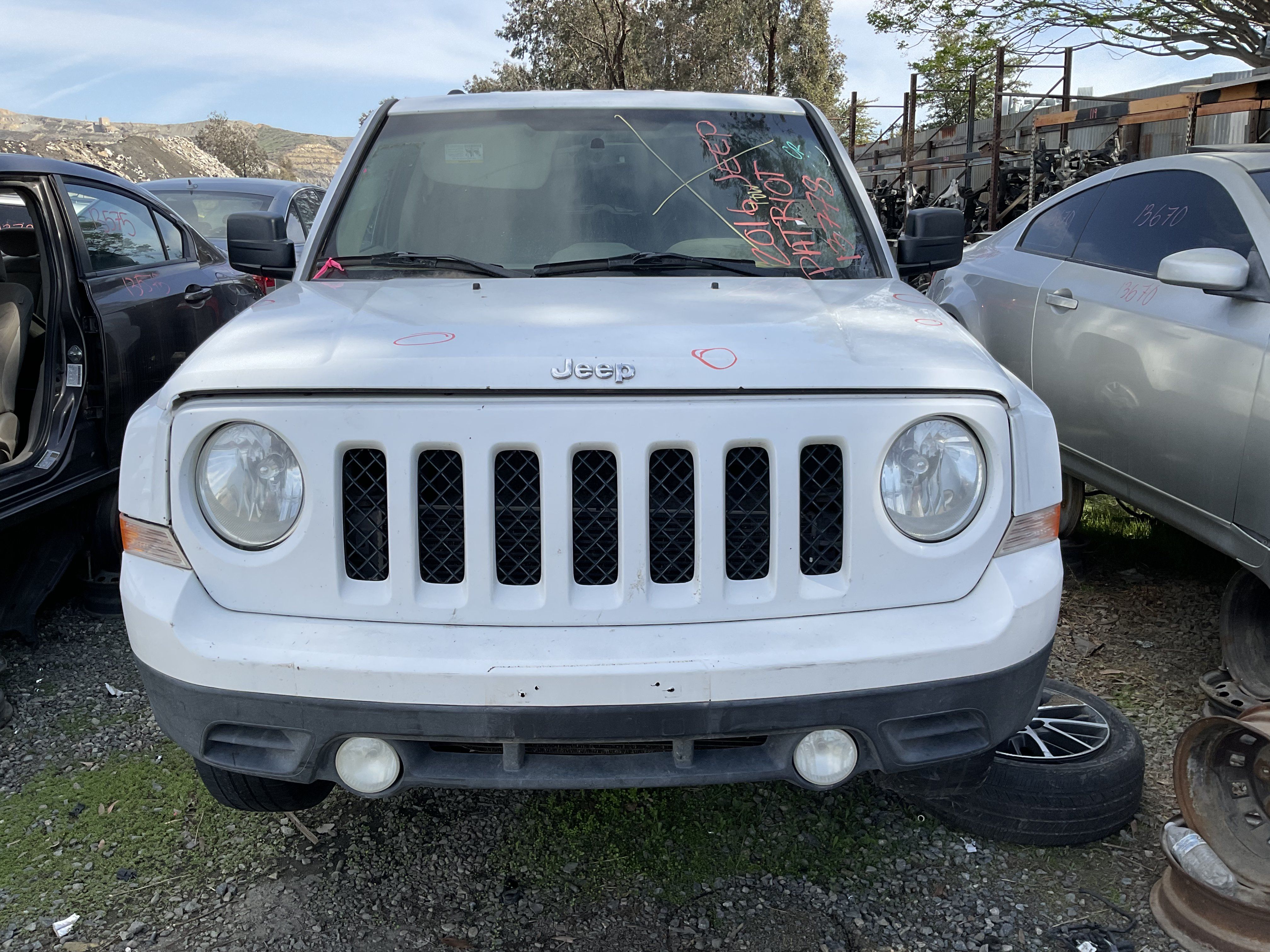 Parts for JEEP PATRIOT 4WD 4D SUV 2.4L SPORT 2016 - Stock #13778