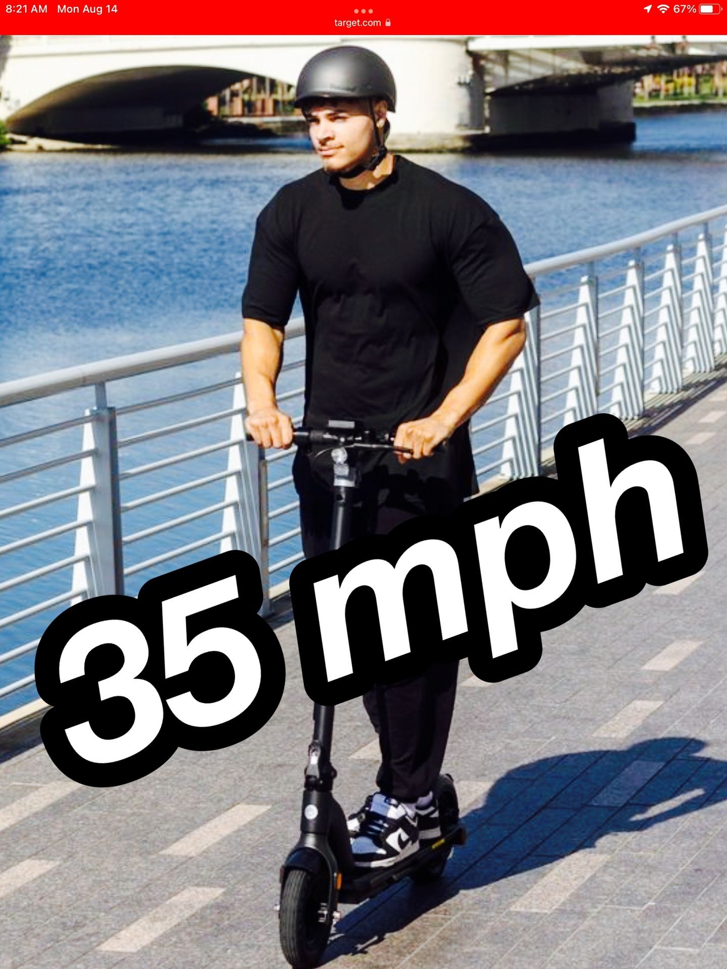 GOTRAX Tour XP Electric Scooter 35 MPH Fast