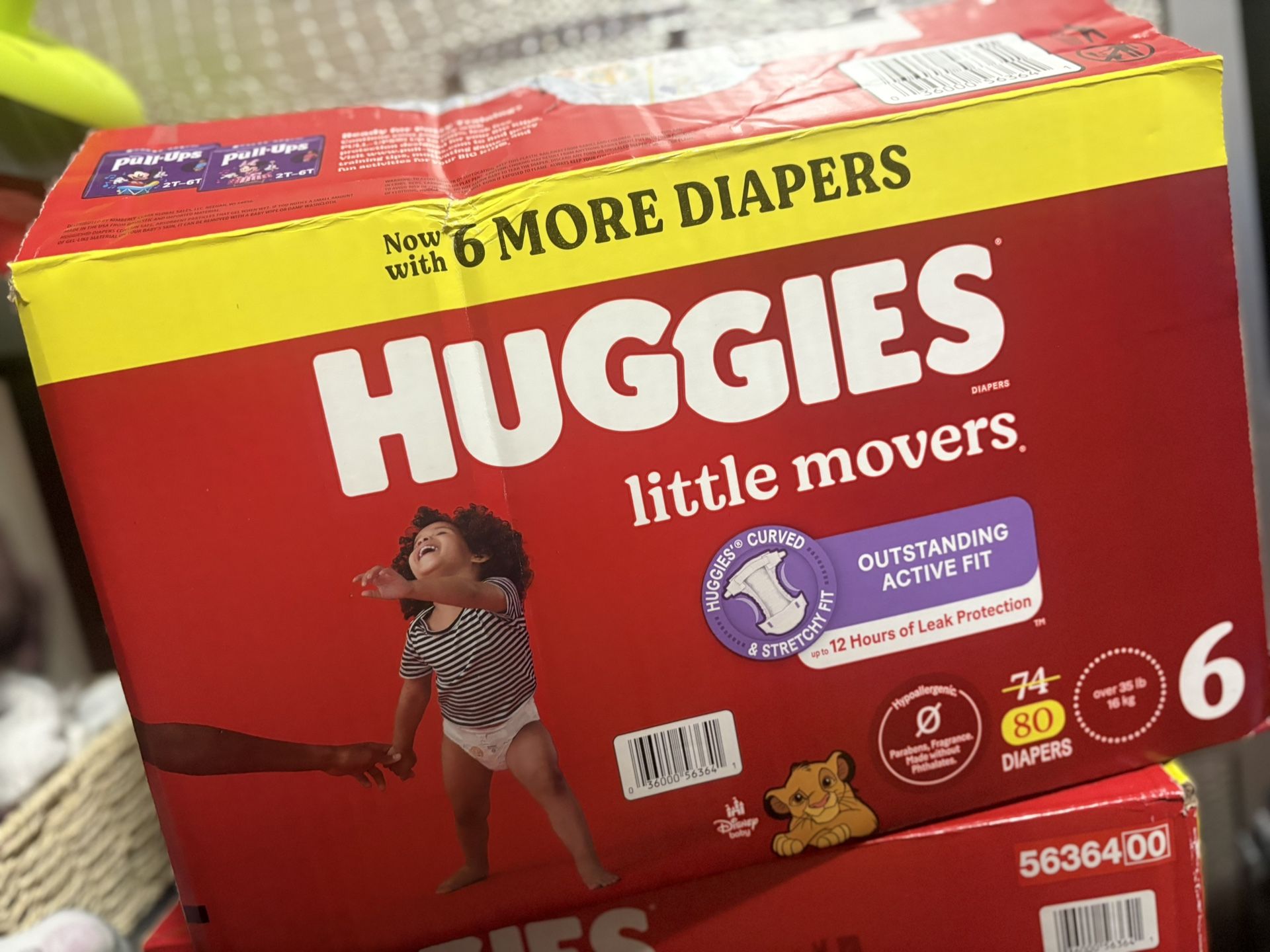 Huggies Little Movers Diapers Size 6