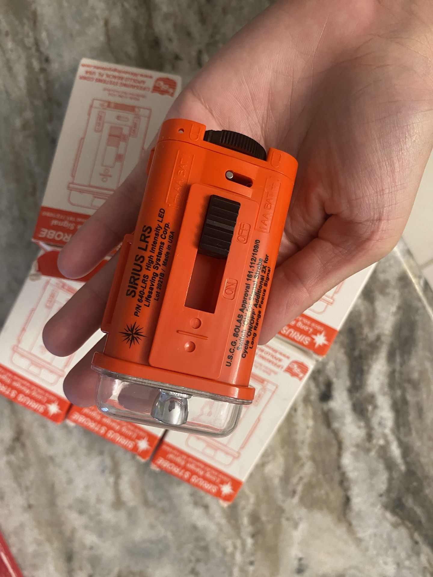 Sirius Strobe - Emergency Light Beacon. Long Range Signal