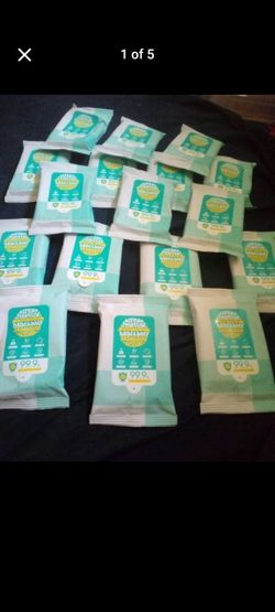 2 for a $1.00 I'm hand & body sanitizing tissue