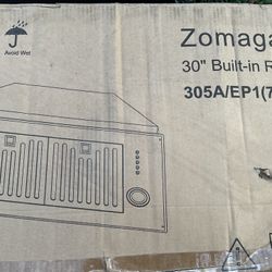 Brand New In Box 30”range hood 