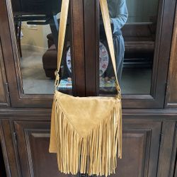 Brand New Feathered Pocketbook 