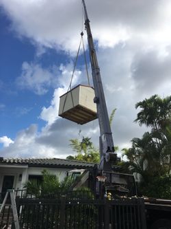 Sheds relocated.. movemo casita