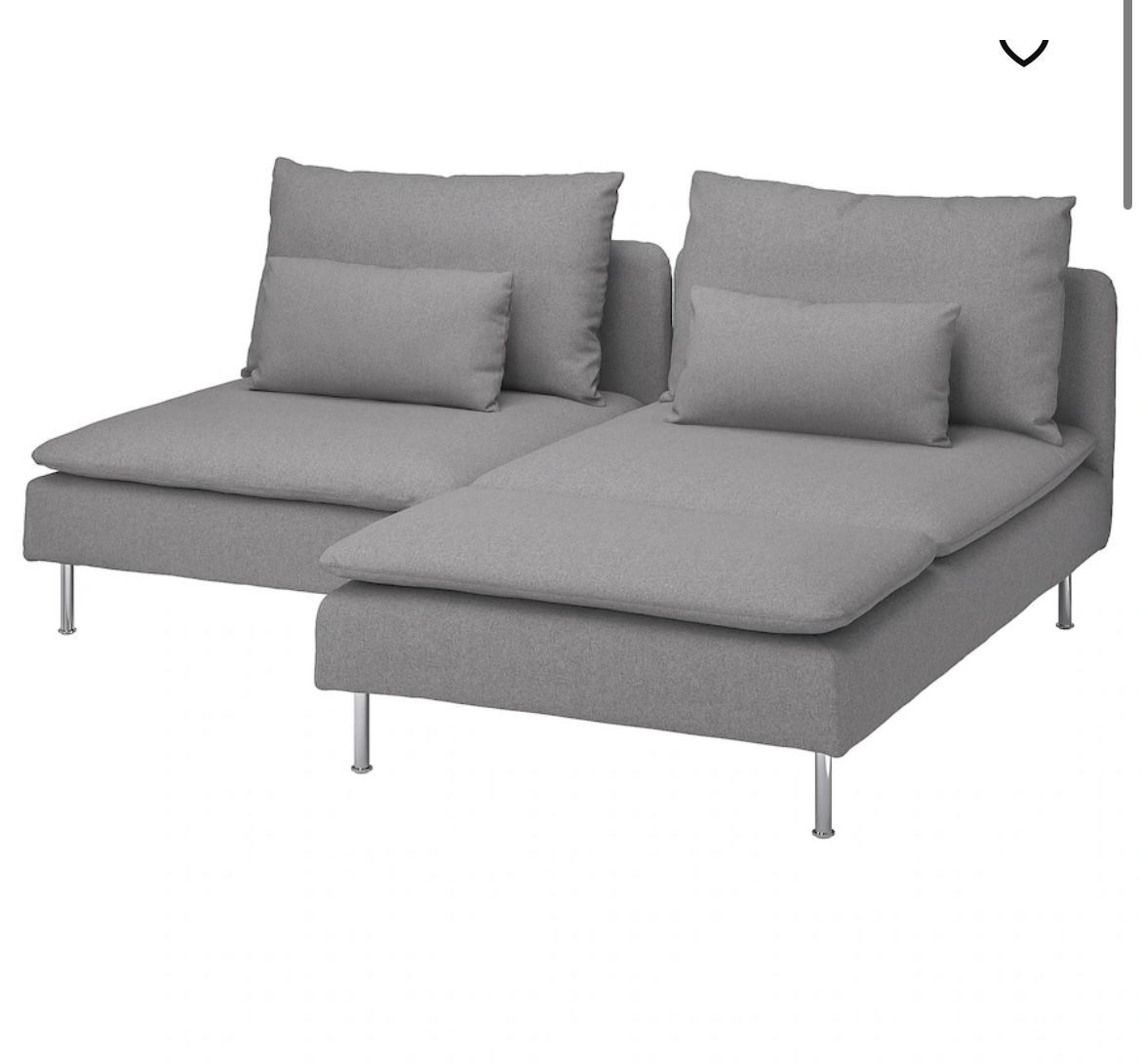 Grey IKEA SÖDERHAMN Couch