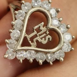 15 años ring white gold 