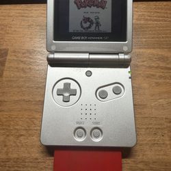 Gameboy Advance SP Silver