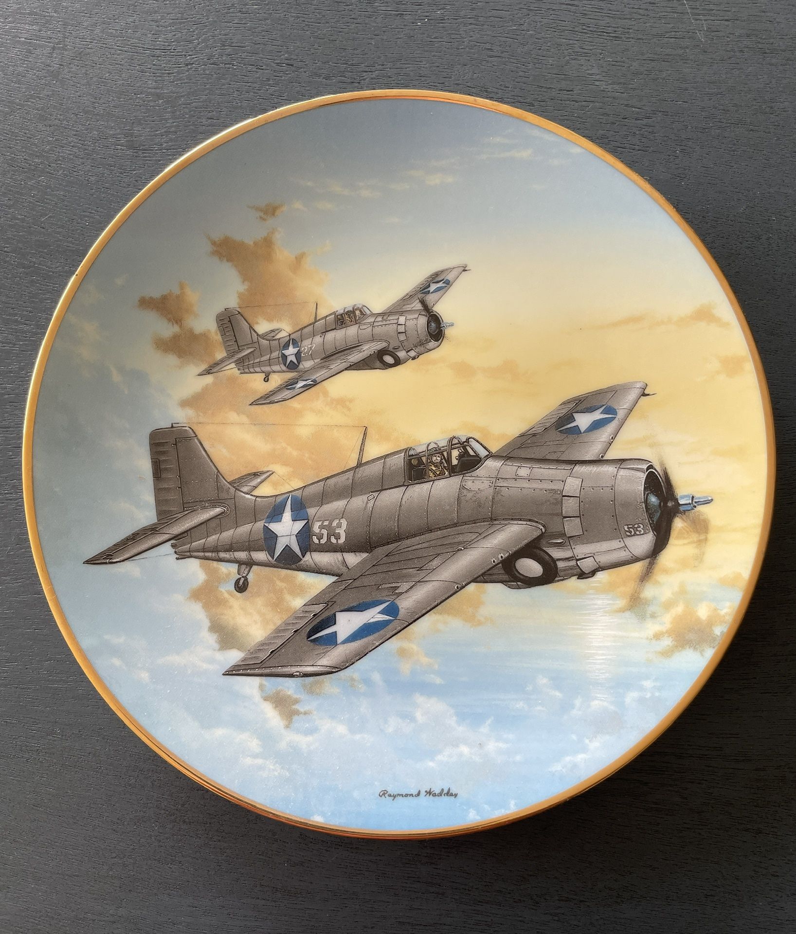 Great Fighter Planes Of WW2 Plate Collection