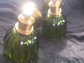 Vintage Green Wall Lamps