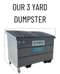 3 Yards Dumpster 