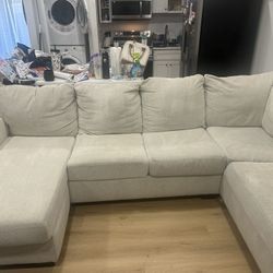 Large Ashley Furniture Sectional Sofa – Great Condition