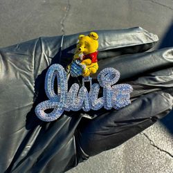 🐻🍯💎 Fully Customizable Name Pendants!! 