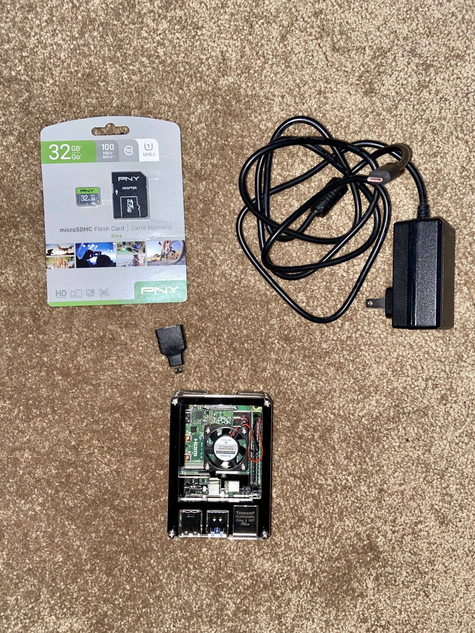 Raspberry Pi 4 Model B + Kit