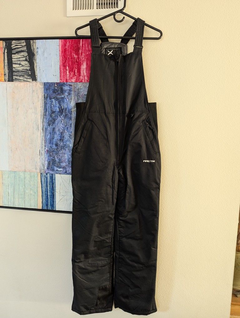 Artix Men's Insulated Bib Overalls For Snow Size Small