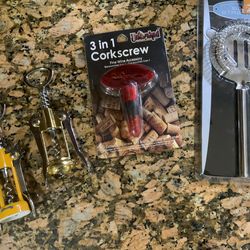 Different wine openers