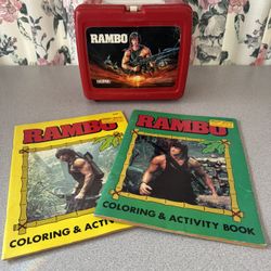Rambo Vintage Collectibles Lot