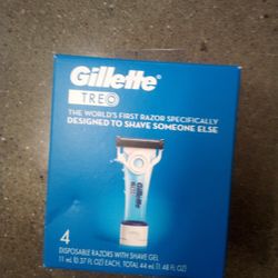 Gillette Treo Razor And Gel