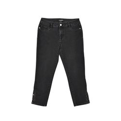 d.jean Black Studded Capri Jeans 