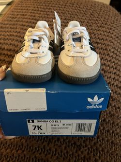 adidas gazelle silver green womens adidas Samba OG Infant Toddler Lifestyle Shoes (White/Green/Gum)