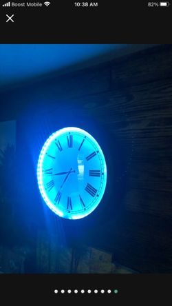 Big Led Clock Works Great 