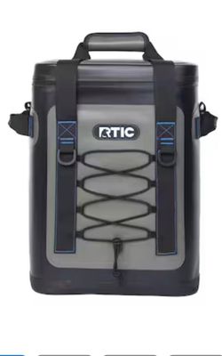 RTIC Outdoors Blue / Grey 20 Cans Soft Insulated Personal cooler