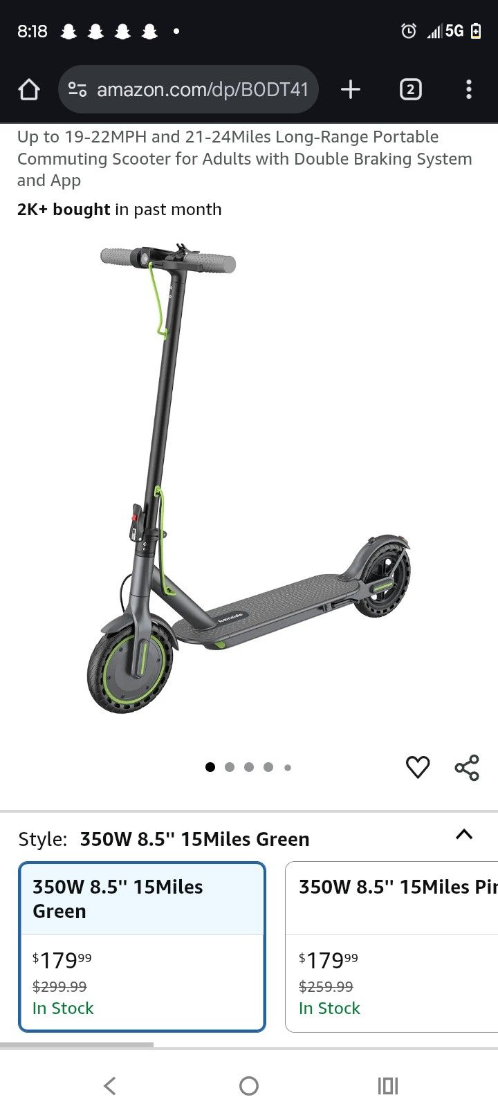 electric scooter 