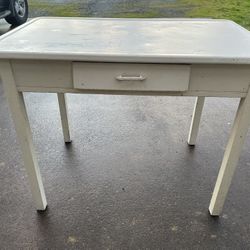 Porcelain top farm table