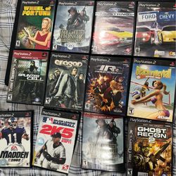 Lot of ps2 games