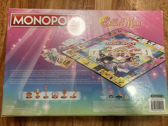 🌙 NEW & FACTORY SEALED! Monopoly: Sailor Moon Edition Board Game (USAopoly 2018) ✨