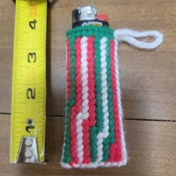Crocheted lighter cozy christmas,  mexican, or italian colors