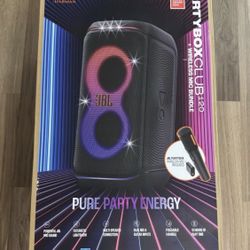 JBL partybox club 120 portable wireless party speaker 