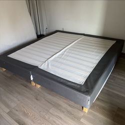IKEA ESPEVAR King Size Bed Frame can be used for Two of Extra Twin Size Good Condition 