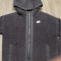 Boys Nike French Terry Hoodie With Zipper