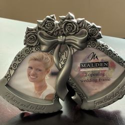 Malden Wedding Bell Picture Frame - Vintage