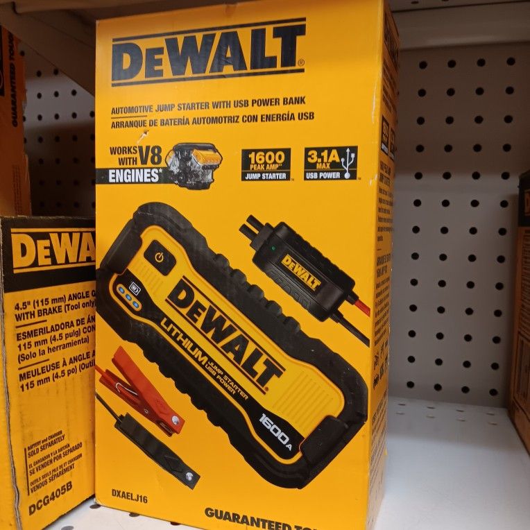 Dewalt new Jump Starter