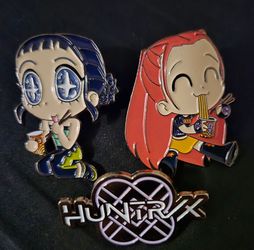 K-pop demon hunter pins x 3 huntrix Zoey Mira kpop