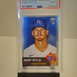Bobby Witt Jr Psa 10 Rookie Card 