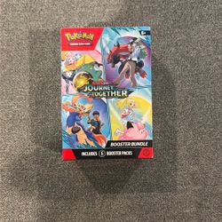 Pokémon Scarlet and Violet Journey Together Booster Bundle 