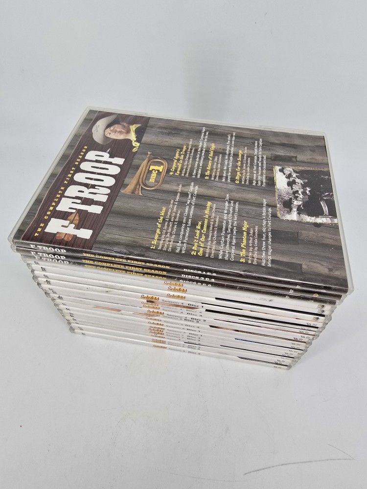 Lot Of 20 DVD's - Seinfeld and F Troop 1001-7