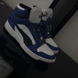 Puma Blue Shoes $20 