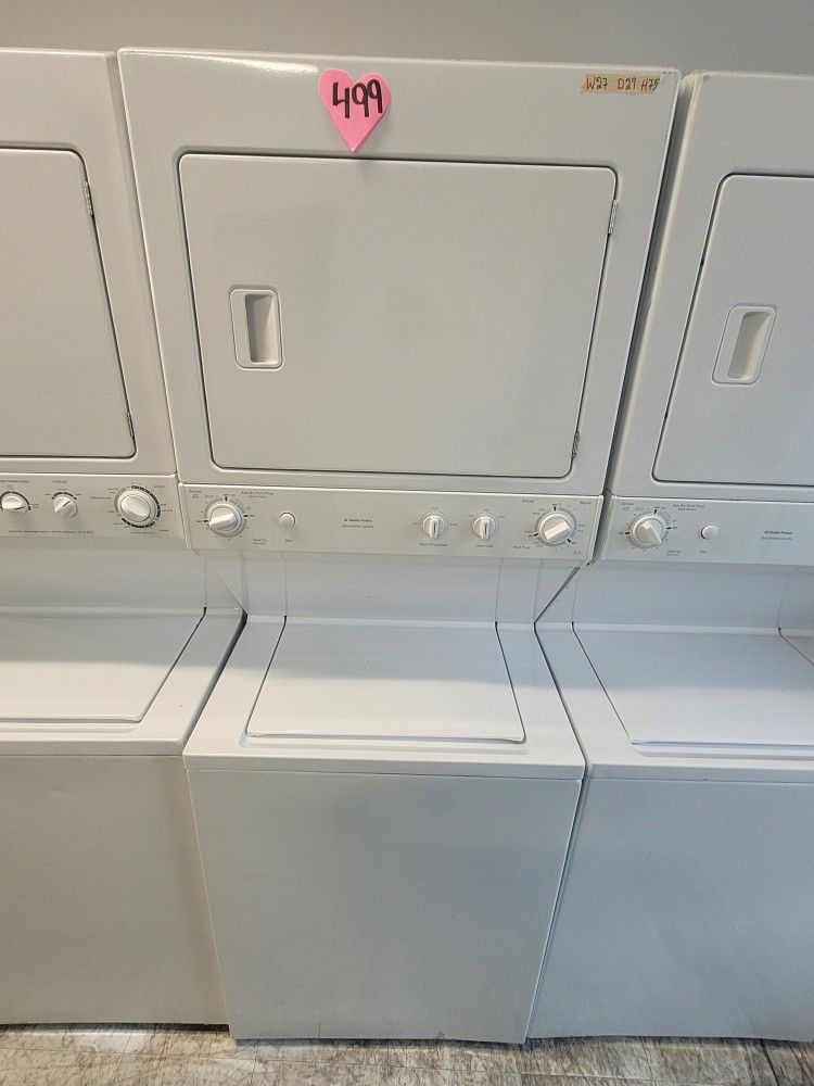 Front Load And Stackable Washer And Dryer Used In Good Condition With 90days Warranty From $499 Up To $799