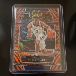 2021-22 Select Chris Duarte Tiger Prizm