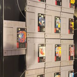 Super Nintendo (SNES) Cartridge Lot! SEE DESCRIPTION - MAKE ME AN OFFER!