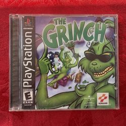Nostalgic PlayStation 1 Game, “The Grinch”