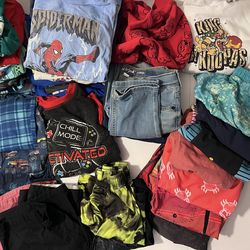 Instant Wardrobe: Bag of Boys Size Large Clothing - Clean & Smoke-Free