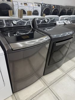 LG Top Load Washer And Gas Dryer Set