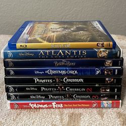 Disney Movies, DVD Lot (Lot of 8 Movies)