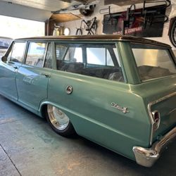 1963 Chevy Nova Wagon LS Swapped Bagged